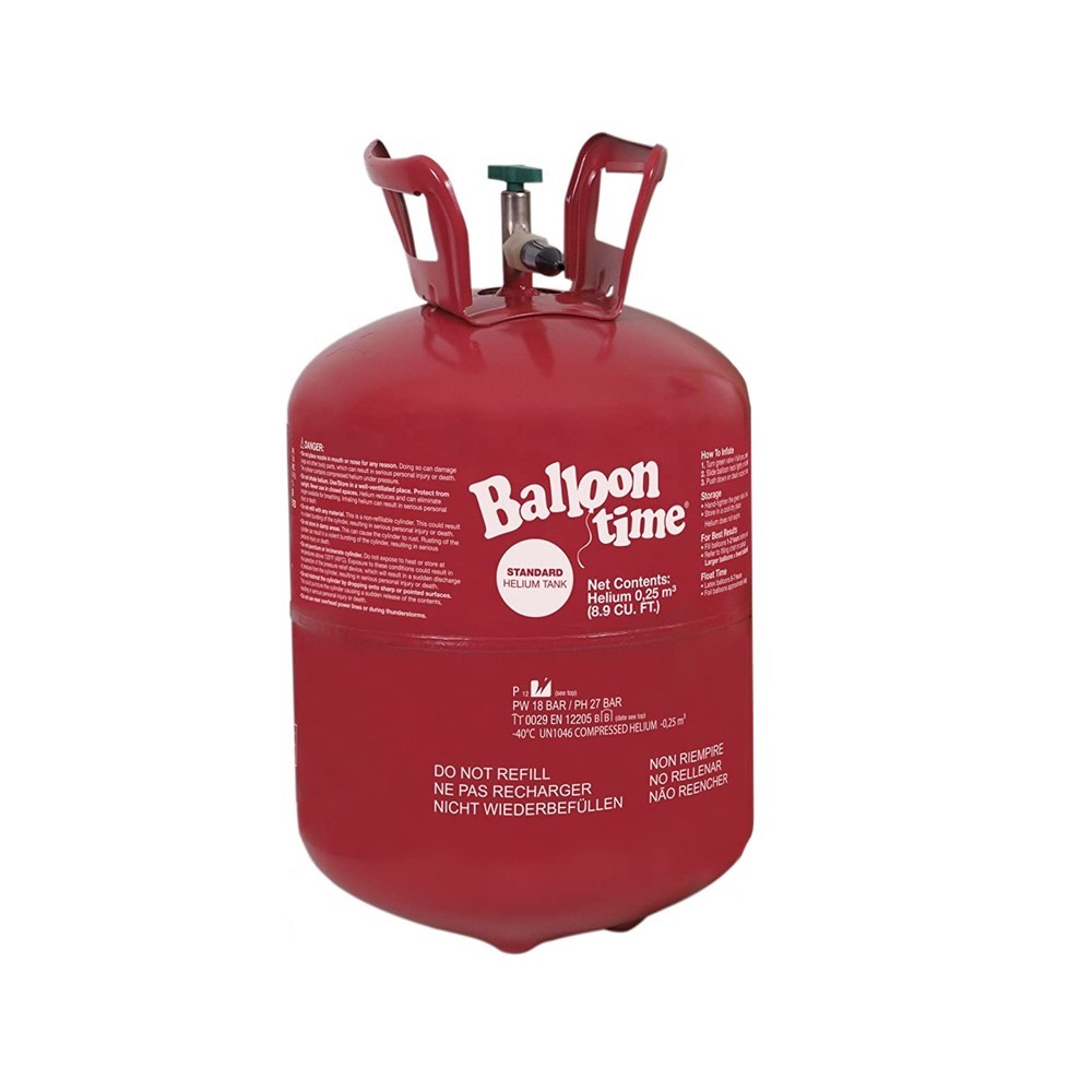 Butelie cu heliu, cantitate 12.1 L, pentru baloane, presiune 18 bar - imagine 4